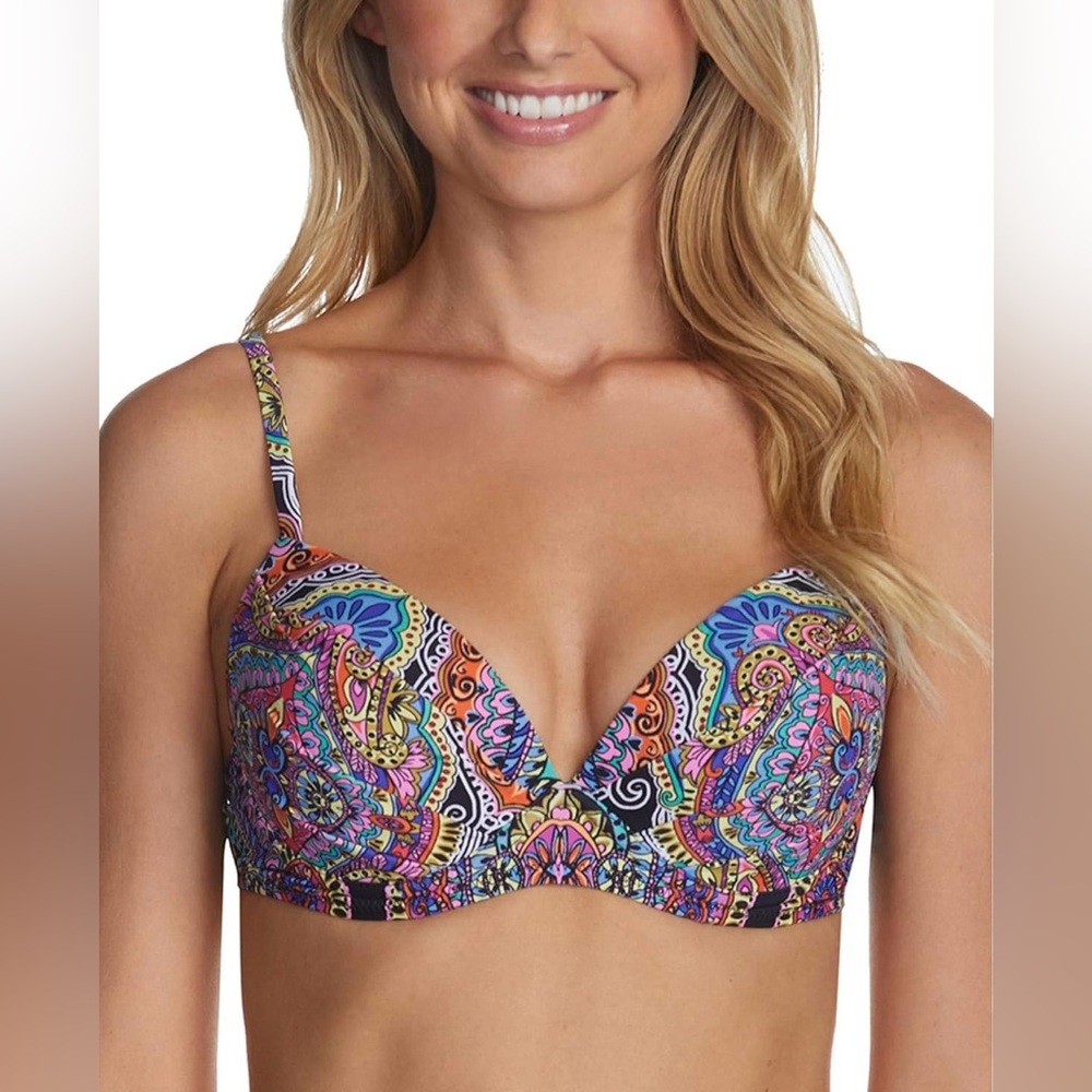 Nwt Raisins Moonshadow Underwire Bikini Top Juniors Size Small